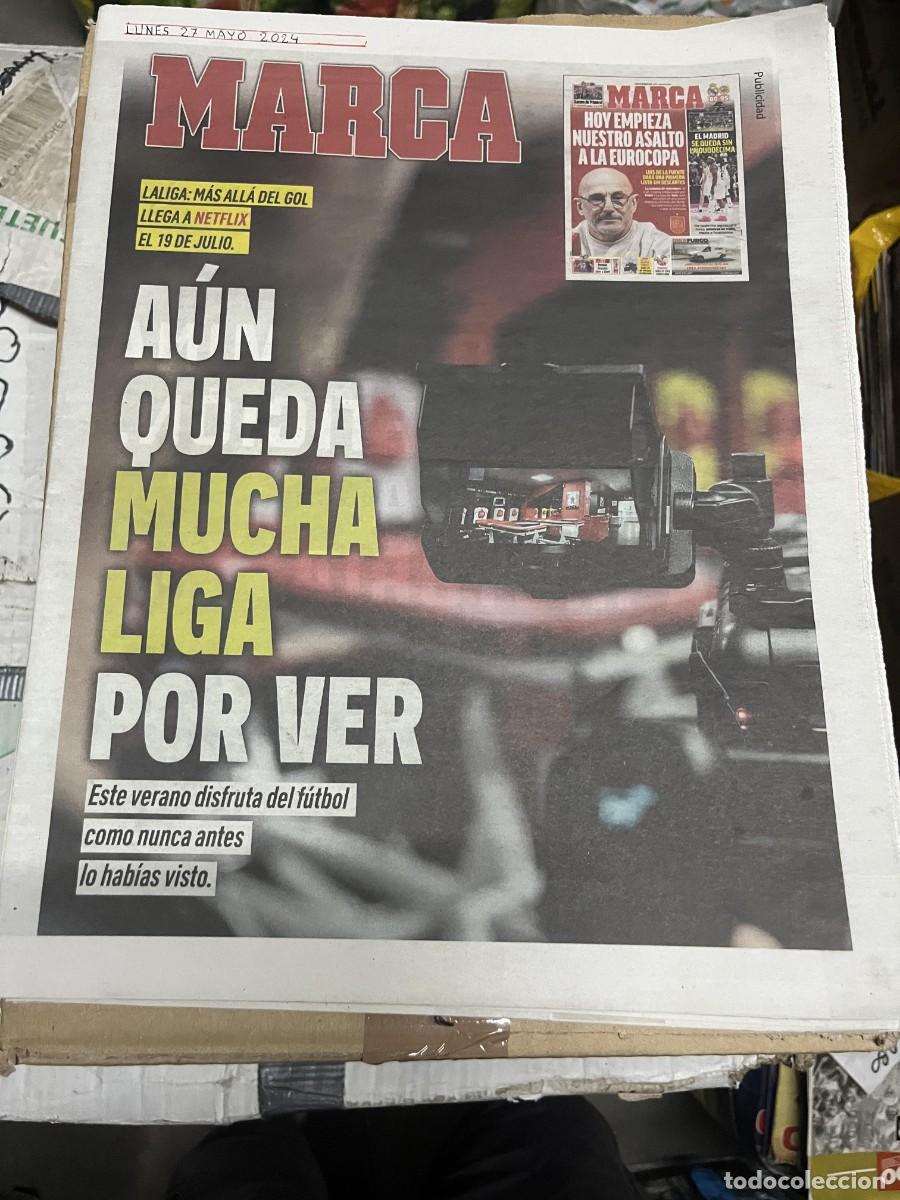 Coleccionismo deportivo: MARCA (27-5-2024) ASALTO A LA EURO EUROCOPA ESPA&Ntilde;A FINAL EUROLIGA REAL MADRID 80-95 PANATHINAIKOS