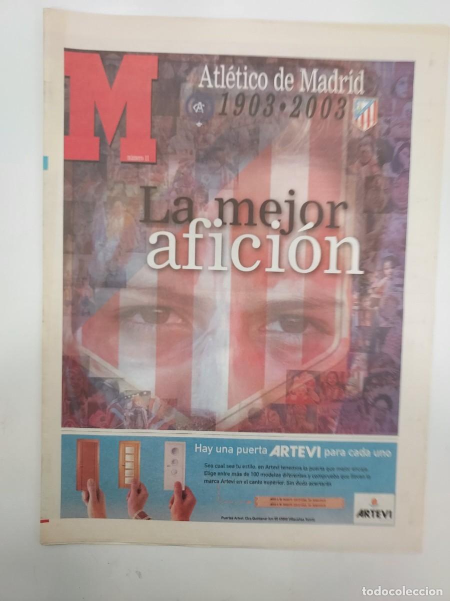 Coleccionismo deportivo: SUPLEMENTO MARCA CENTENARIO ATLETICO DE MADRID 1903-2003. NUMERO 11 LA MEJOR AFICION