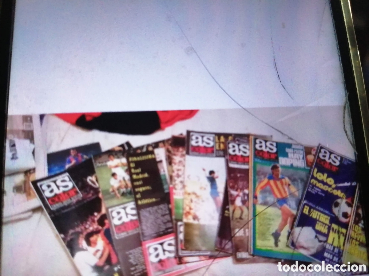 Coleccionismo deportivo: Revista as color . Primeros 100 n&uacute;meros 1971