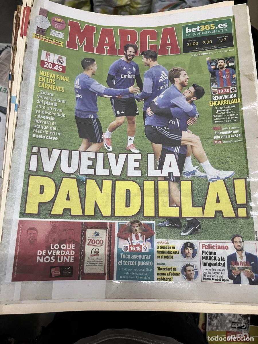 Coleccionismo deportivo: MARCA (6-5-2017) JORNADA LIGA HOY GRANADA REAL MADRID LIONEL MESSI RENOVACION
