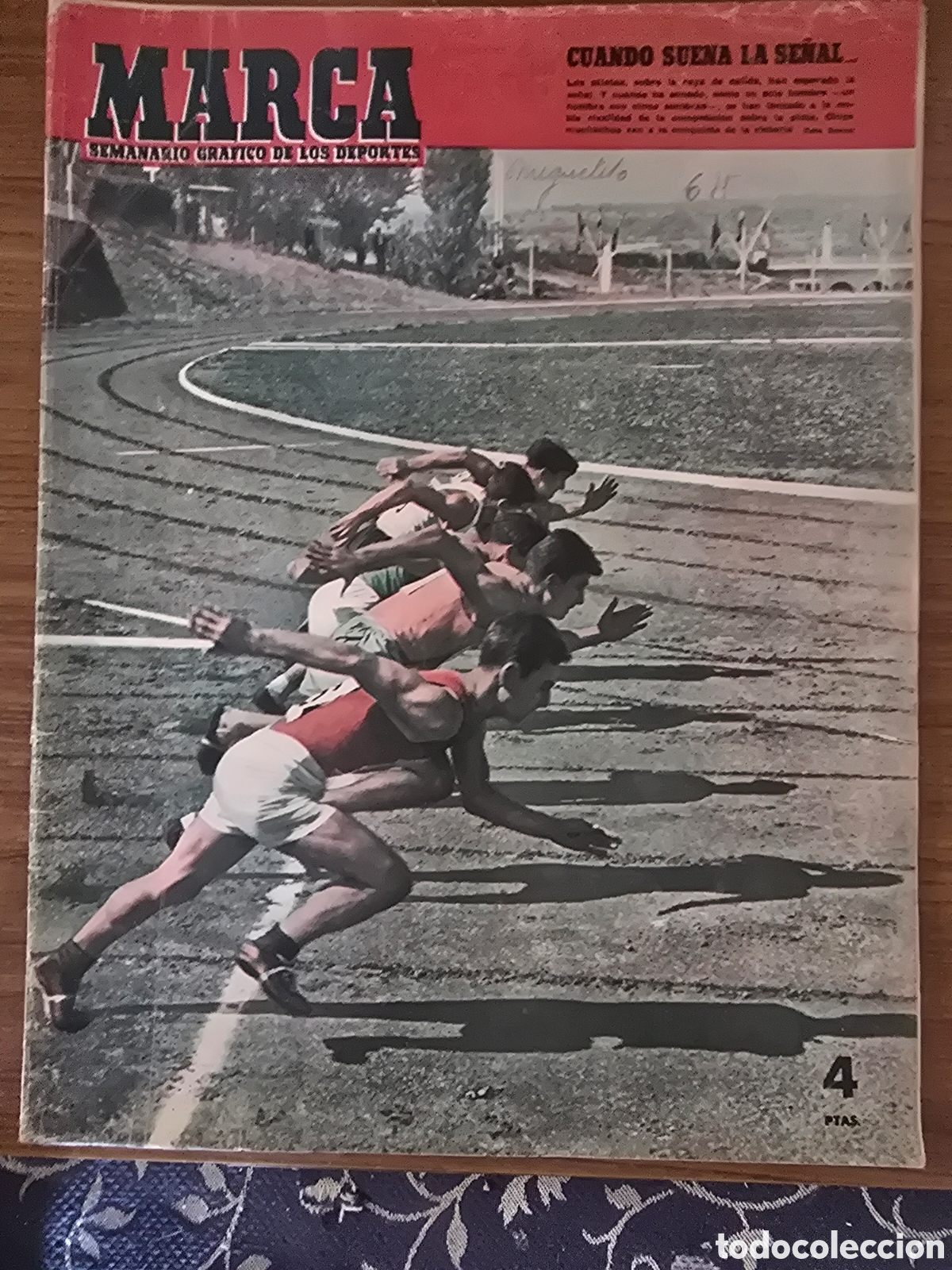 Sammelleidenschaft Sport: MARCA SEMANARIO GRAFICO DE LOS DEPORTES,NUMERO 574,(MANUEL FERN&Aacute;NDEZ CUESTA-MANUEL CASANOVA)