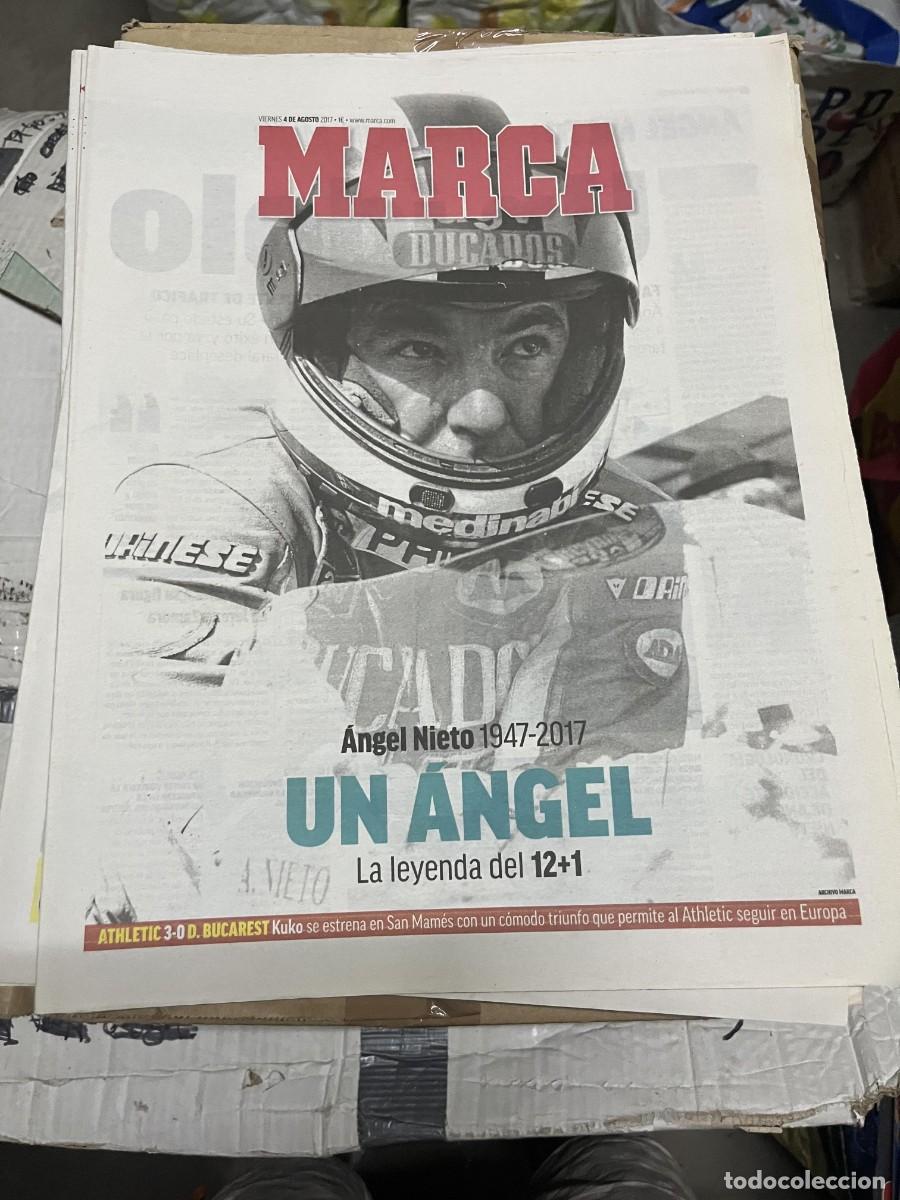 Coleccionismo deportivo: MARCA (4-8-2017) FALLECIMIENTO ANGEL NIETO 1947 2017 LA LEYENDA 12+1 MOTOS MOTOCICLISMO