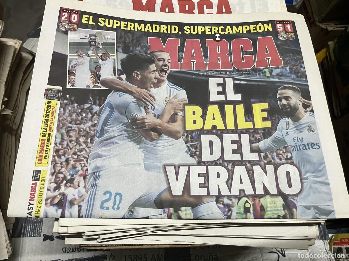 Coleccionismo deportivo: MARCA (17-8-2017) FINAL SUPERCOPA ESPA&Ntilde;A REAL MADRID 2-0 BARCELONA ISTANBUL BASAKSEHIR SEVILLA