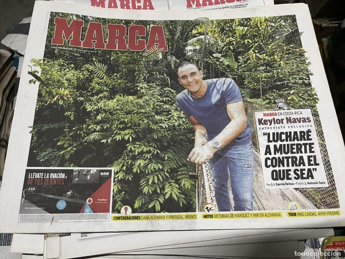 Coleccionismo deportivo: MARCA (3-7-2017) ENTREVISTA EXCLUSIVA KEYLOR NAVAS