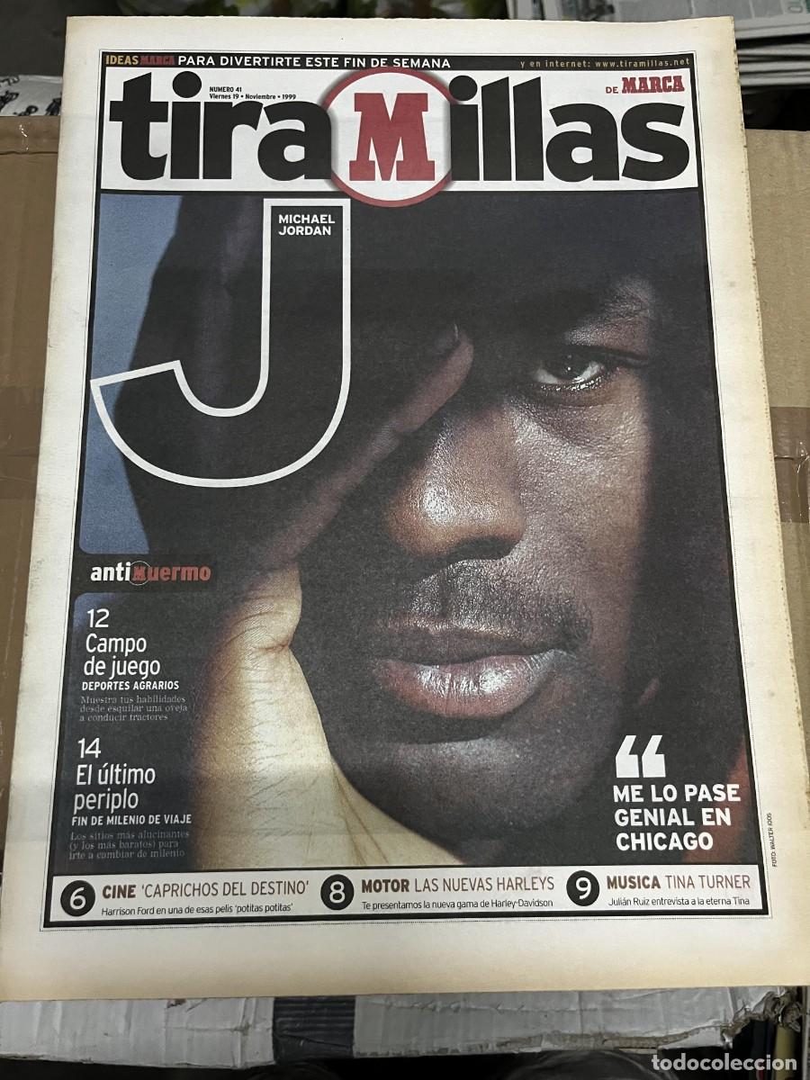 Coleccionismo deportivo: MARCA TIRAMILLAS # 41 (19-11-1999) MICHAEL JORDAN AIR MAX NBA BALONCESTO