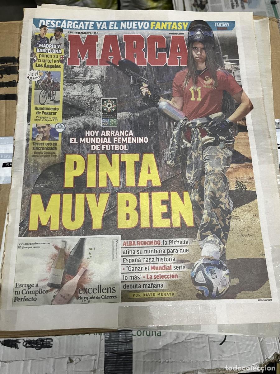 Coleccionismo deportivo: MARCA (20-7-2023) INICIO MUNDIAL FUTBOL FEMENINO REAL MADRID BARCELONA EL CLASICO DENNIS GONZALEZ