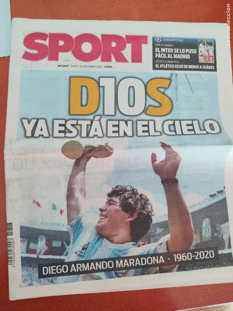 Sammelleidenschaft Sport: SPORT D10S ya est&aacute; en el cielo