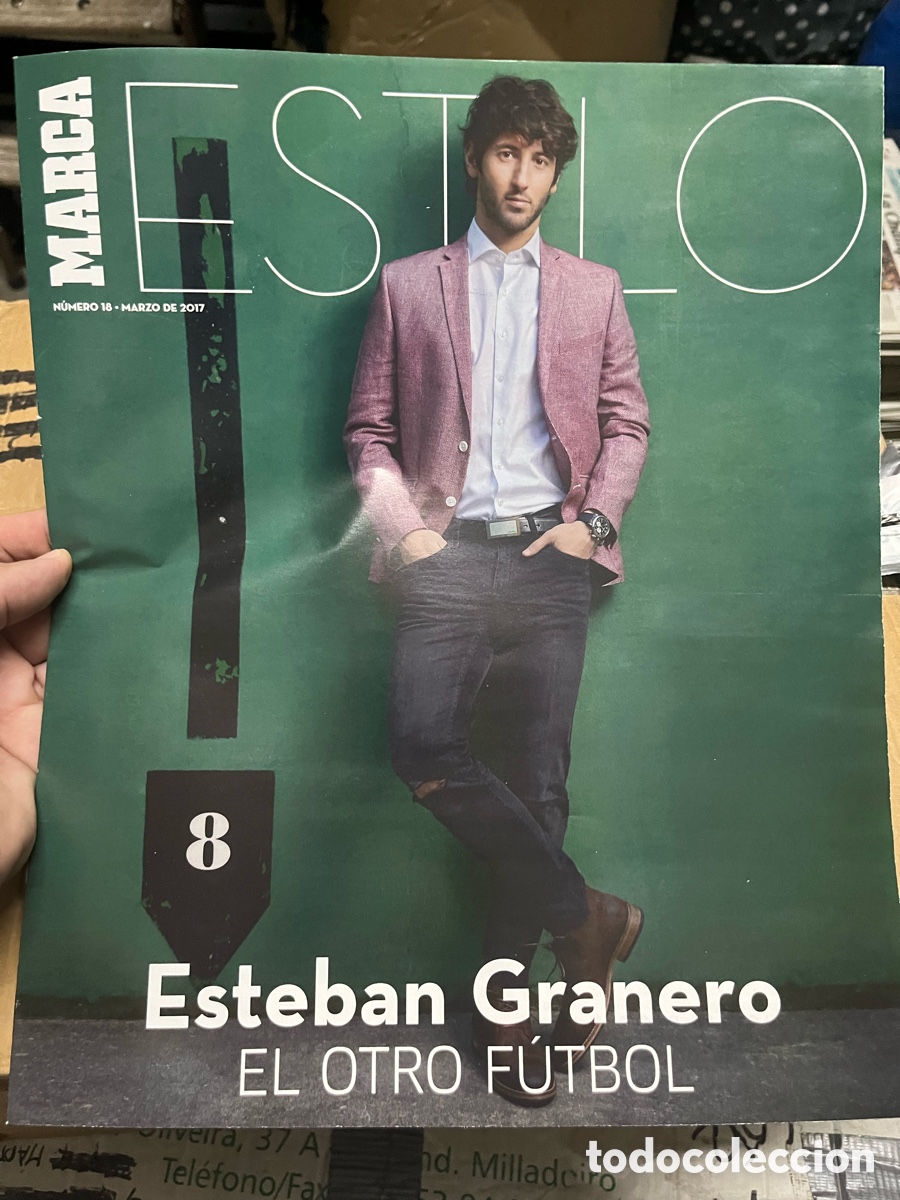 Sports collectibles: MARCA ESTILO # 18 (MARZO 2017) ESTEBAN GRANERO INVICTO INDIA MARTINEZ