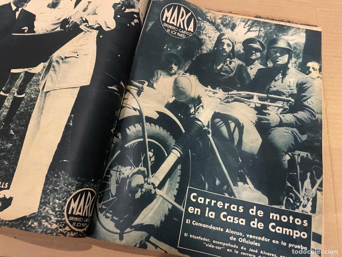 Coleccionismo deportivo: REVISTA MARCA A&Ntilde;O II - III . 1943-1944 SUPLEMENTO GRAFICO DE LOS MARTES MADRID 5 OCTUBRE -N&ordm;43 - 19
