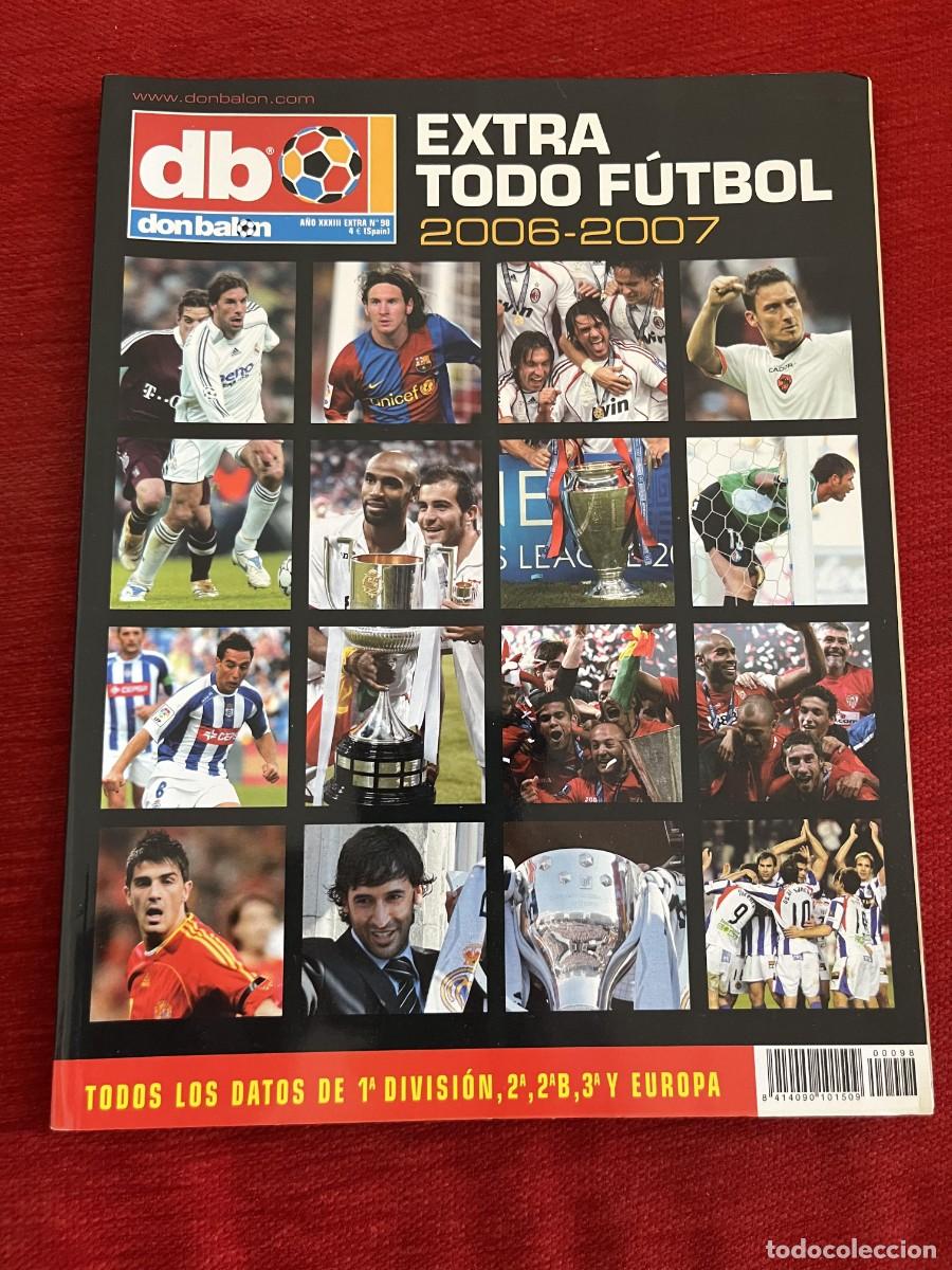 Coleccionismo deportivo: REVISTA DON BALON DB # 98 GUIA EXTRA LIGA TEMPORADA 06 07 2006 2007 POSTERS CLUBS EQUIPOS