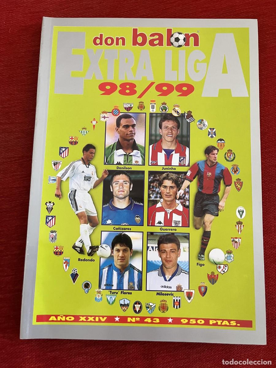 Coleccionismo deportivo: REVISTA DON BALON DB # 43 GUIA EXTRA LIGA 98 99 1998 1999 TODOS LOS EQUIPOS