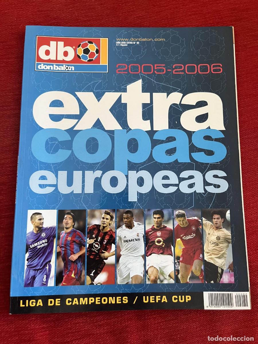Coleccionismo deportivo: REVISTA DON BALON DB # 82 GUIA EXTRA COPAS EUROPEAS 05 06 2005 2006 LIGA DE CAMPEONES UEFA CUP