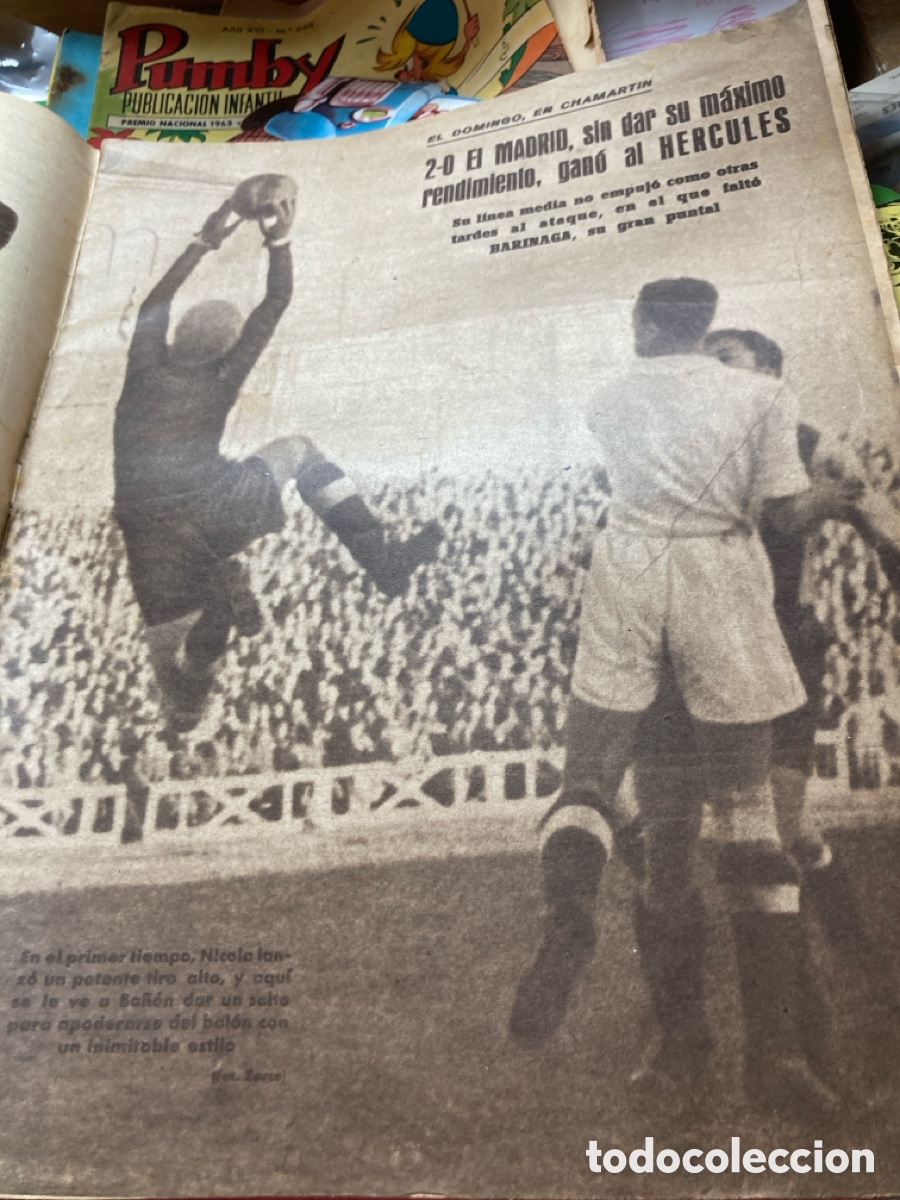 Coleccionismo deportivo: Marca 1945 Real Madrid Hercules - Foto 2