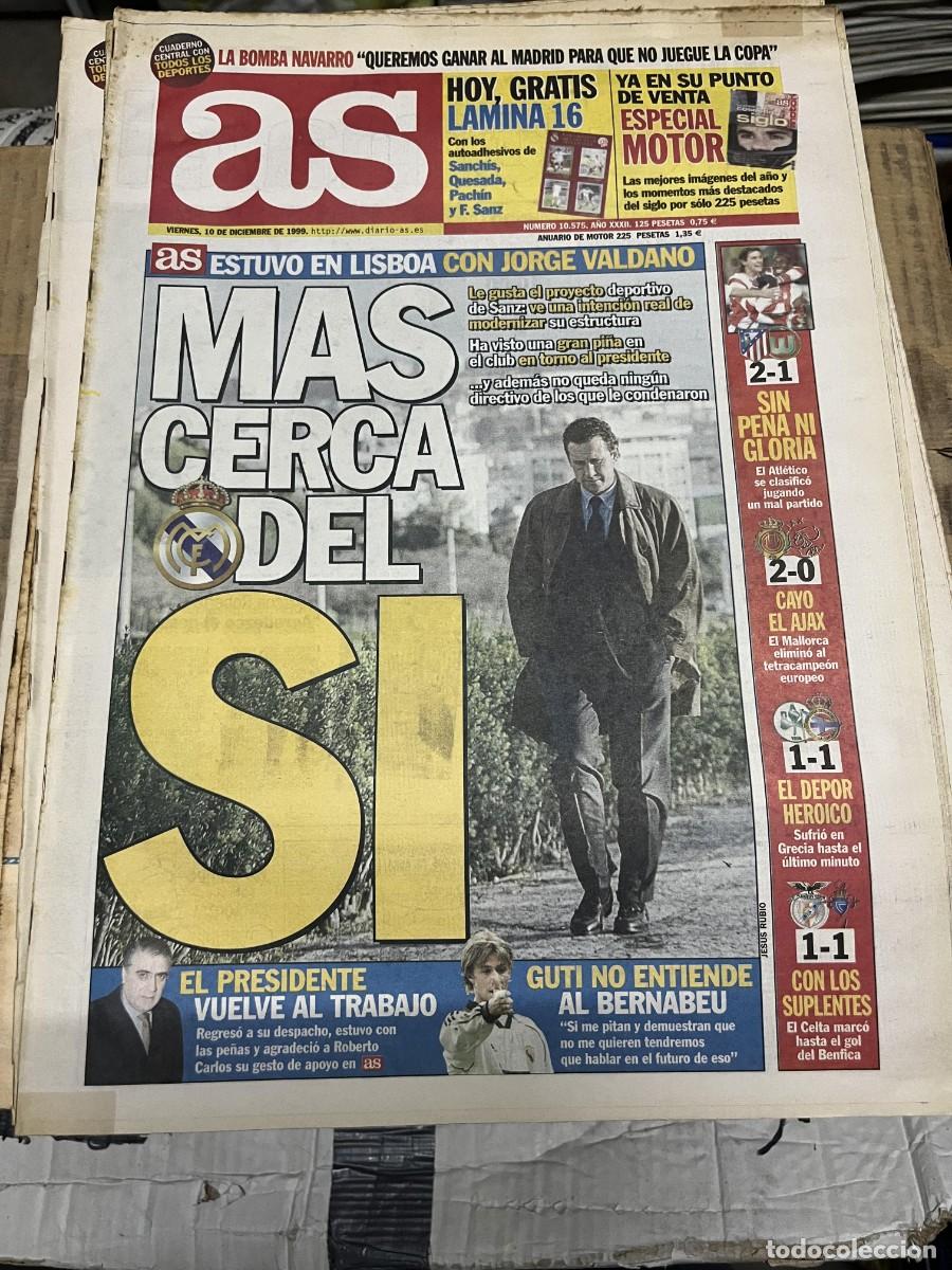 Collezionismo sportivo: AS (10-12-1999) ATLETICO 2-1 WOLFSBURGO MALLORCA 2-0 AJAX BENFICA 1-1 CELTA PANATHINAIKOS 1-1 CORU&Ntilde;A