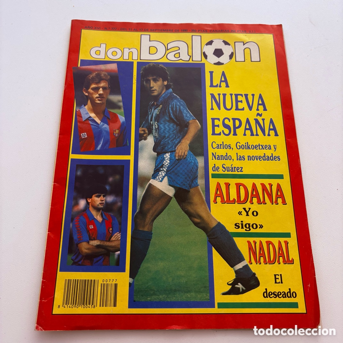 Coleccionismo deportivo: Revista don bal&oacute;n n&ordm; 777 p&oacute;ster Stoichkov