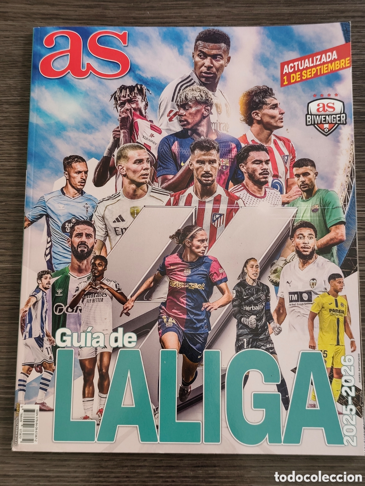 Coleccionismo deportivo: Guia de la liga AS 2025-2026