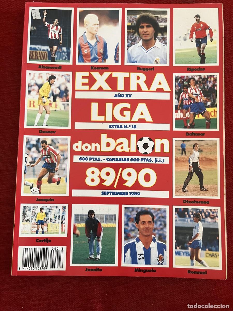 Coleccionismo deportivo: REVISTA DON BALON GUIA EXTRA LIGA 89 90 1989 1990 TODOS LOS EQUIPOS Y JUGADORES
