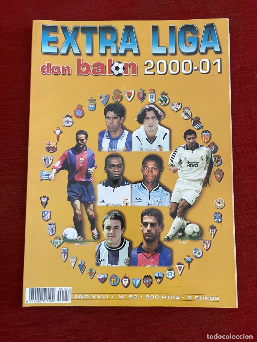 Coleccionismo deportivo: REVISTA DON BALON GUIA EXTRA LIGA 00 01 2000 2001 TODOS LOS EQUIPOS Y JUGADORES