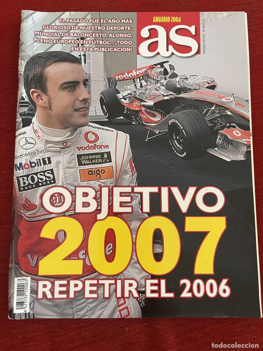 Coleccionismo deportivo: AS ANUARIO GUIA EXTRA ESPECIAL 2006 FORMULA 1 FERNANDO ALONSO