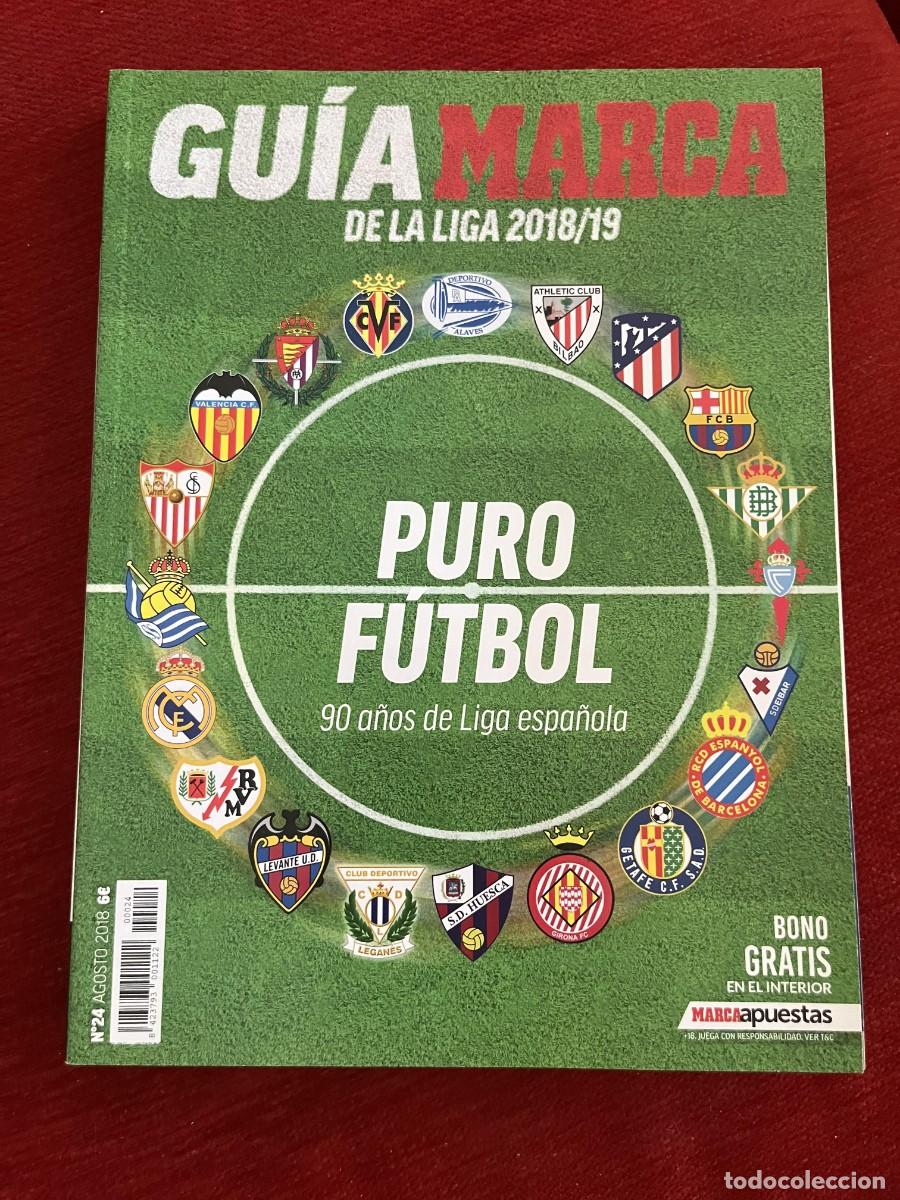Coleccionismo deportivo: REVISTA MARCA # 24 GUIA DE LA LIGA 18 19 2018 2019 TODOS LOS JUGADORES Y EQUIPOS
