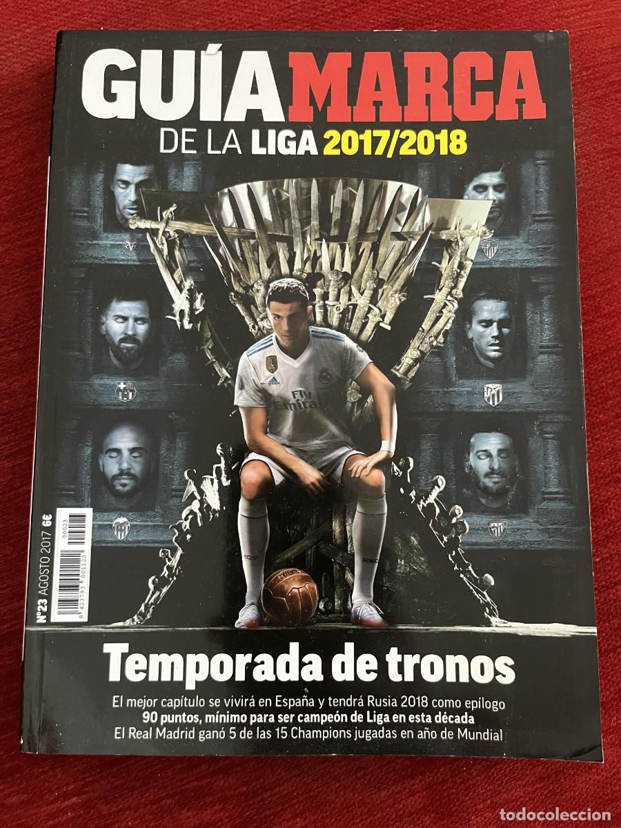 Coleccionismo deportivo: REVISTA MARCA # 23 GUIA DE LA LIGA 17 18 2017 2018 TODOS LOS JUGADORES Y EQUIPOS