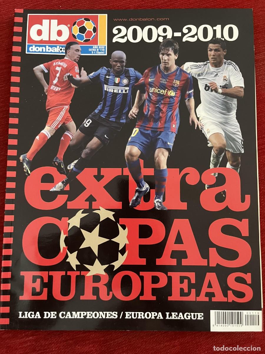Coleccionismo deportivo: REVISTA DON BALON # 119 GUIA EXTRA ESPECIAL COPAS EUROPEAS 09 10 2009 2010
