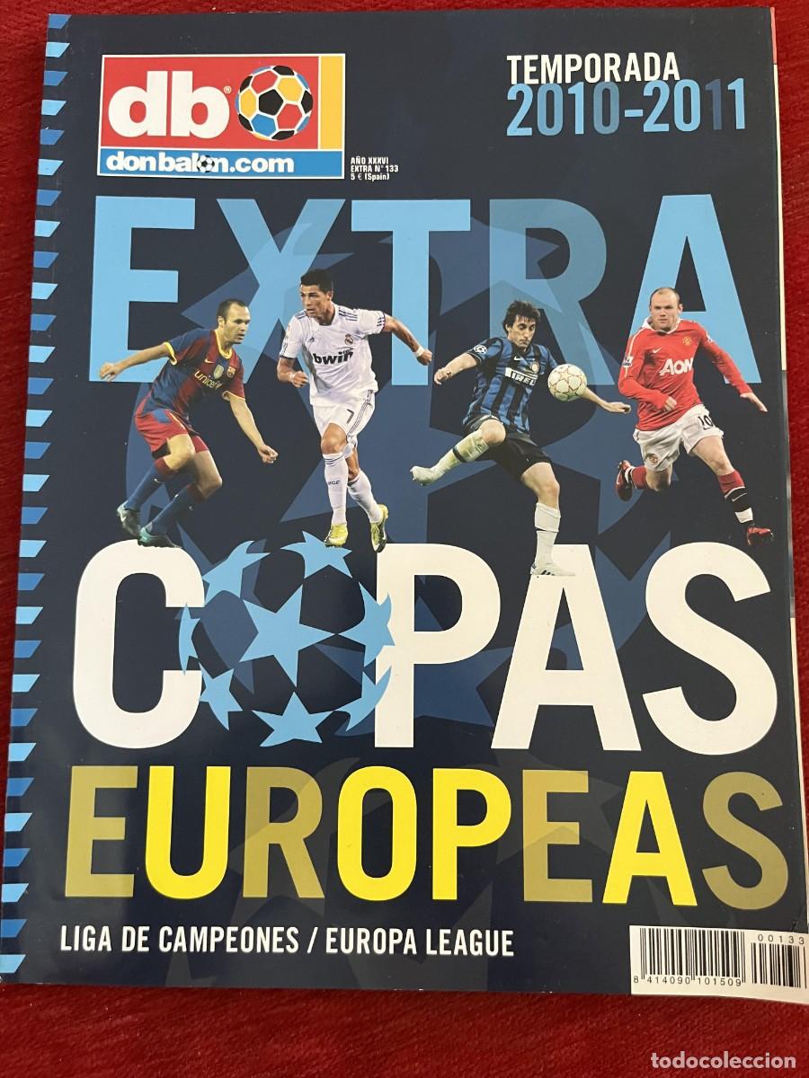 Coleccionismo deportivo: REVISTA DON BALON # 133 GUIA EXTRA ESPECIAL COPAS EUROPEAS 10 11 2010 2011