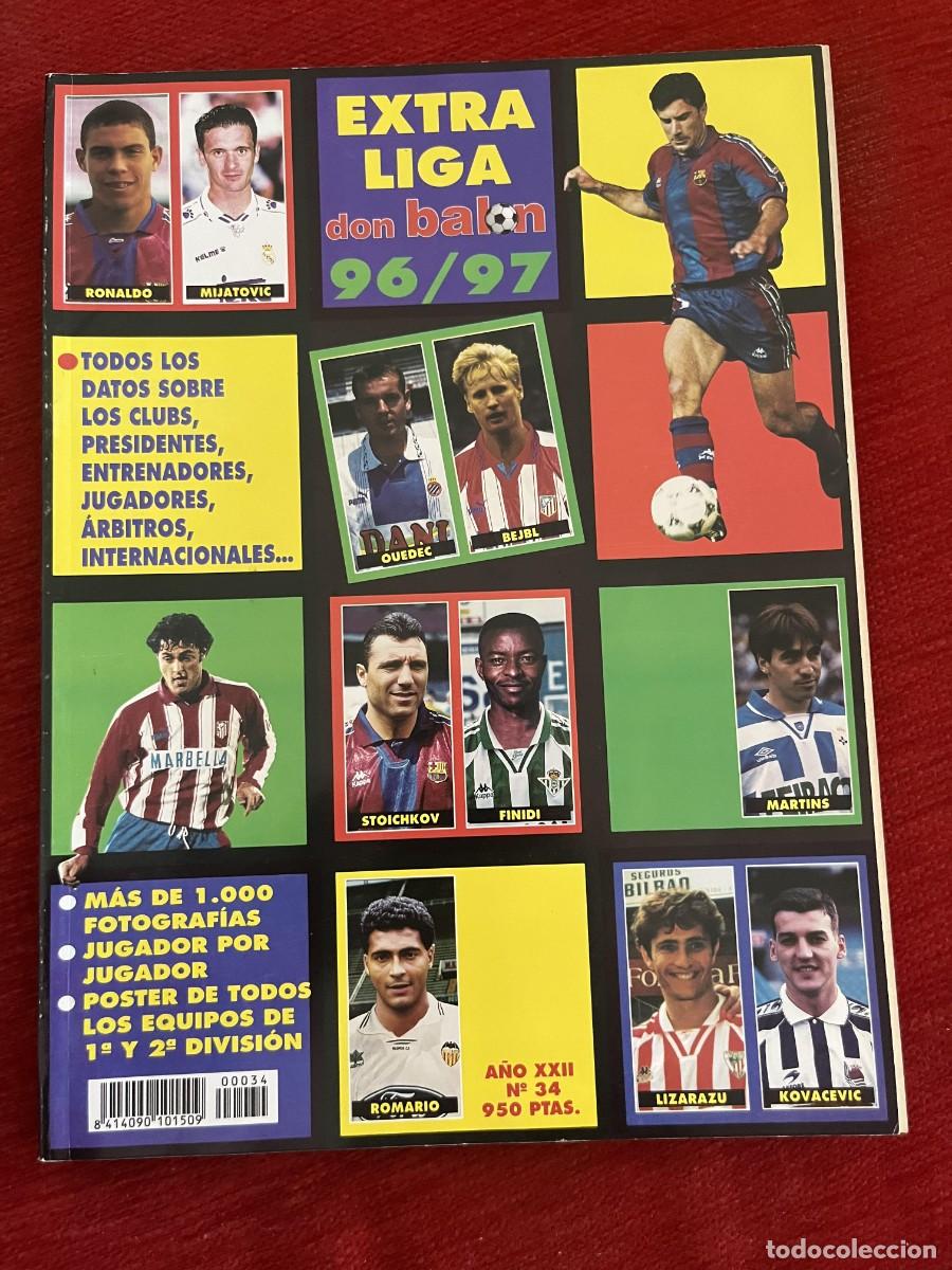 Coleccionismo deportivo: REVISTA DON BALON # 34 GUIA EXTRA ESPECIAL LIGA TEMPORADA 96 97 1996 1997