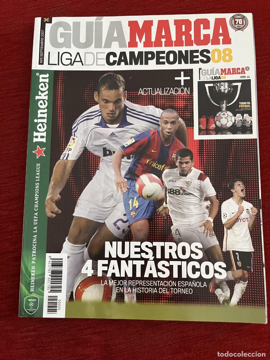 Coleccionismo deportivo: REVISTA MARCA GUIA EXTRA ESPECIAL LIGA DE CAMPEONES 07 08 2007 2008