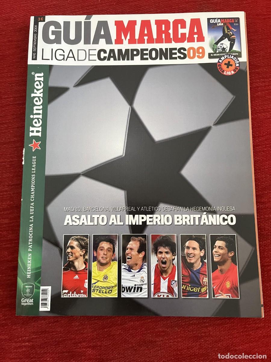 Coleccionismo deportivo: REVISTA MARCA GUIA EXTRA ESPECIAL LIGA DE CAMPEONES 08 09 2008 2009