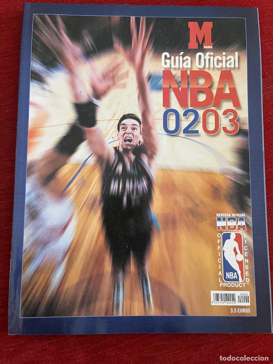 Coleccionismo deportivo: REVISTA MARCA GUIA EXTRA # 2 OFICIAL BALONCESTO NBA 02 03 2002 2003 PAU GASOL