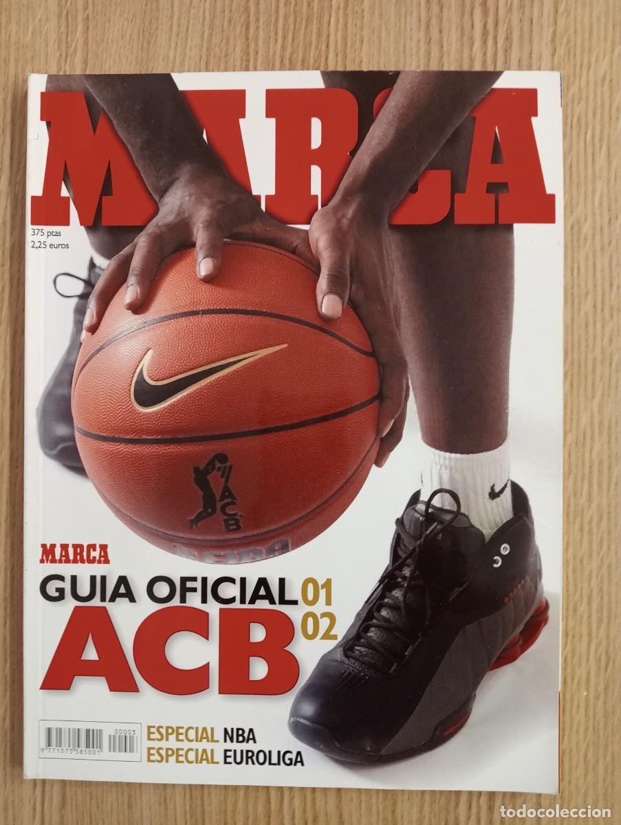 Coleccionismo deportivo: MARCA - Guia Oficial ACB 01/02