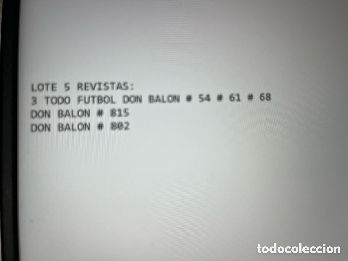 Coleccionismo deportivo: LOTE 5 REVISTAS 3 TODO FUTBOL DON BALON # 54 # 61 # 68 - DON BALON # 815 - DON BALON # 802