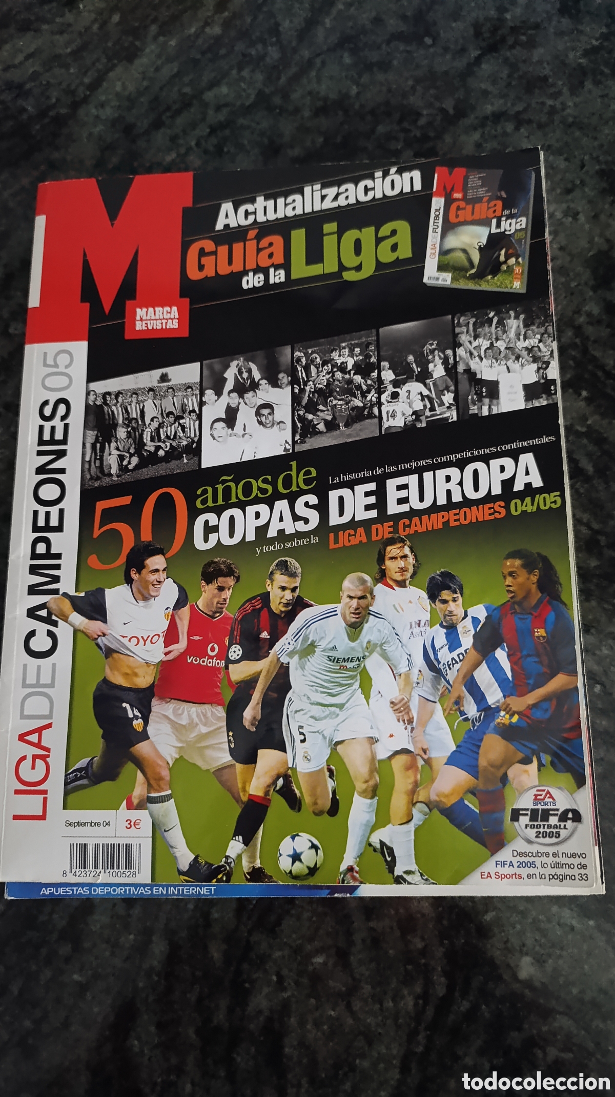 Coleccionismo deportivo: Gu&iacute;a Marca Liga de Campeones 2005