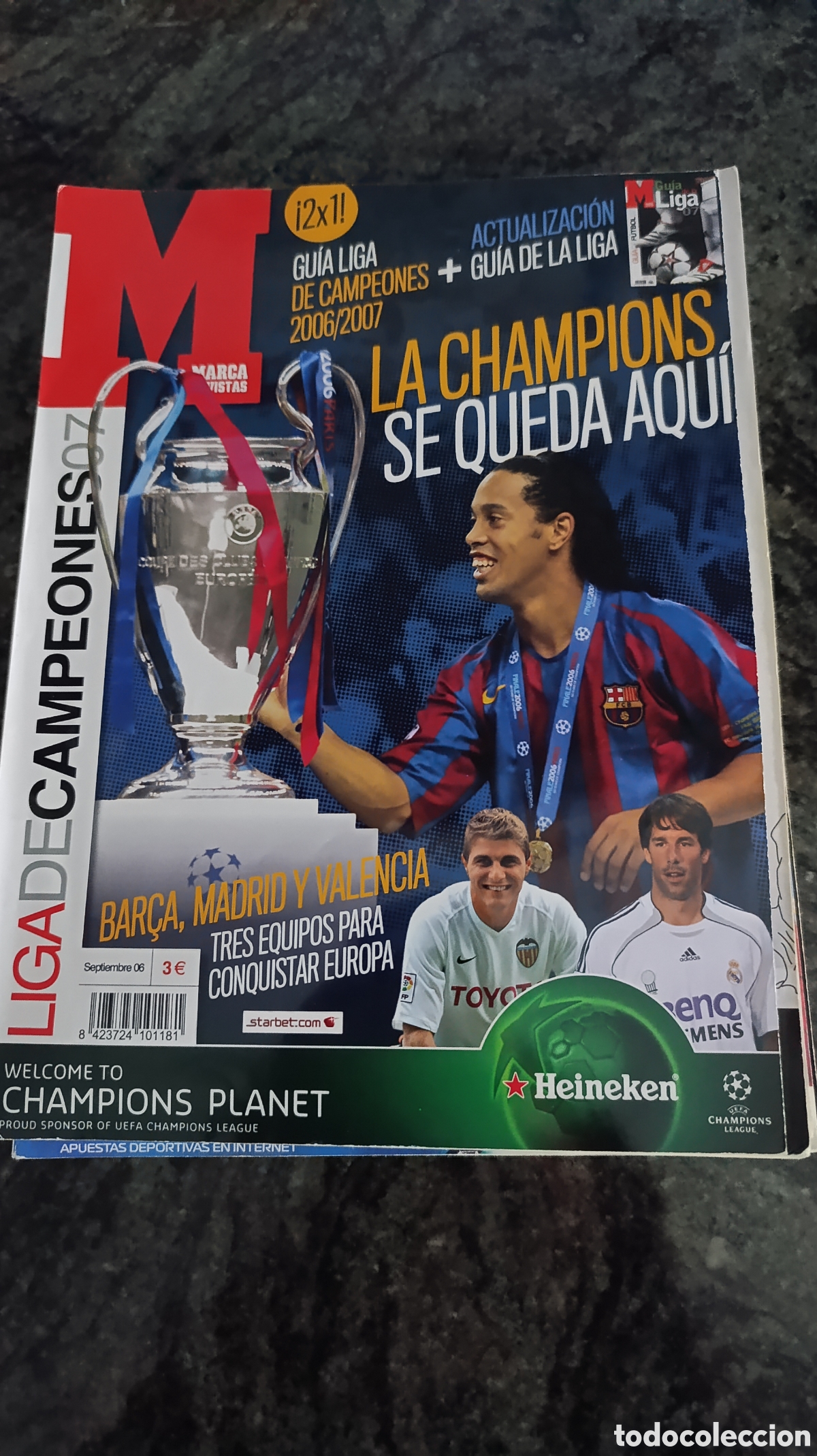 Coleccionismo deportivo: Gu&iacute;a Marca Liga de Campeones 2007