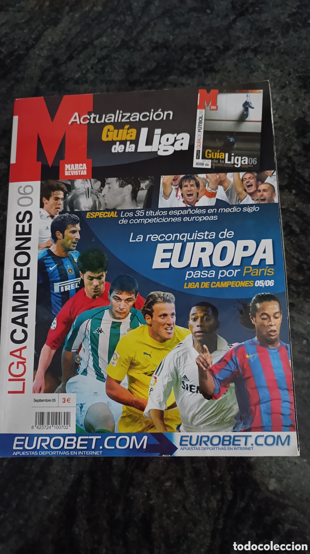 Coleccionismo deportivo: Gu&iacute;a Marca Liga de Campeones 2006