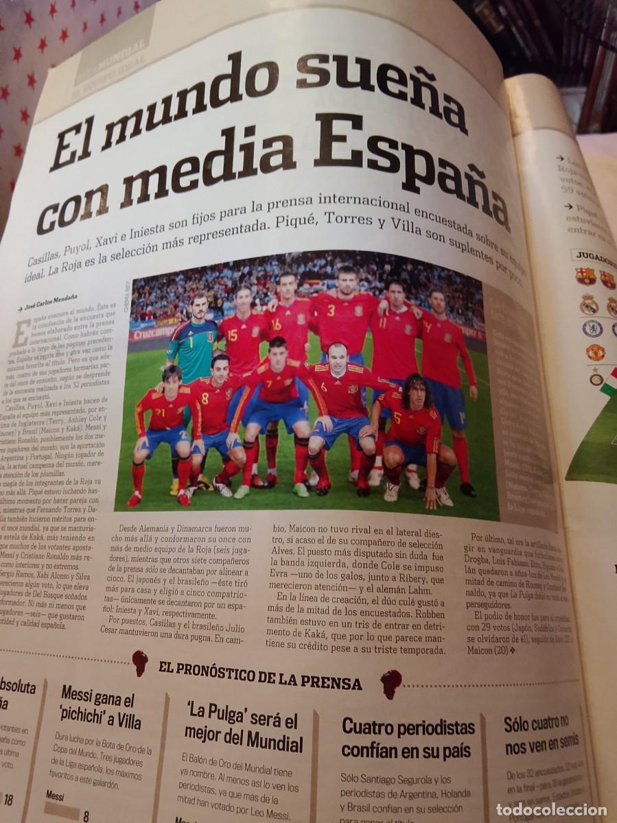 Coleccionismo deportivo: Guia Marca del Mundial de Sud&aacute;frica 2010.