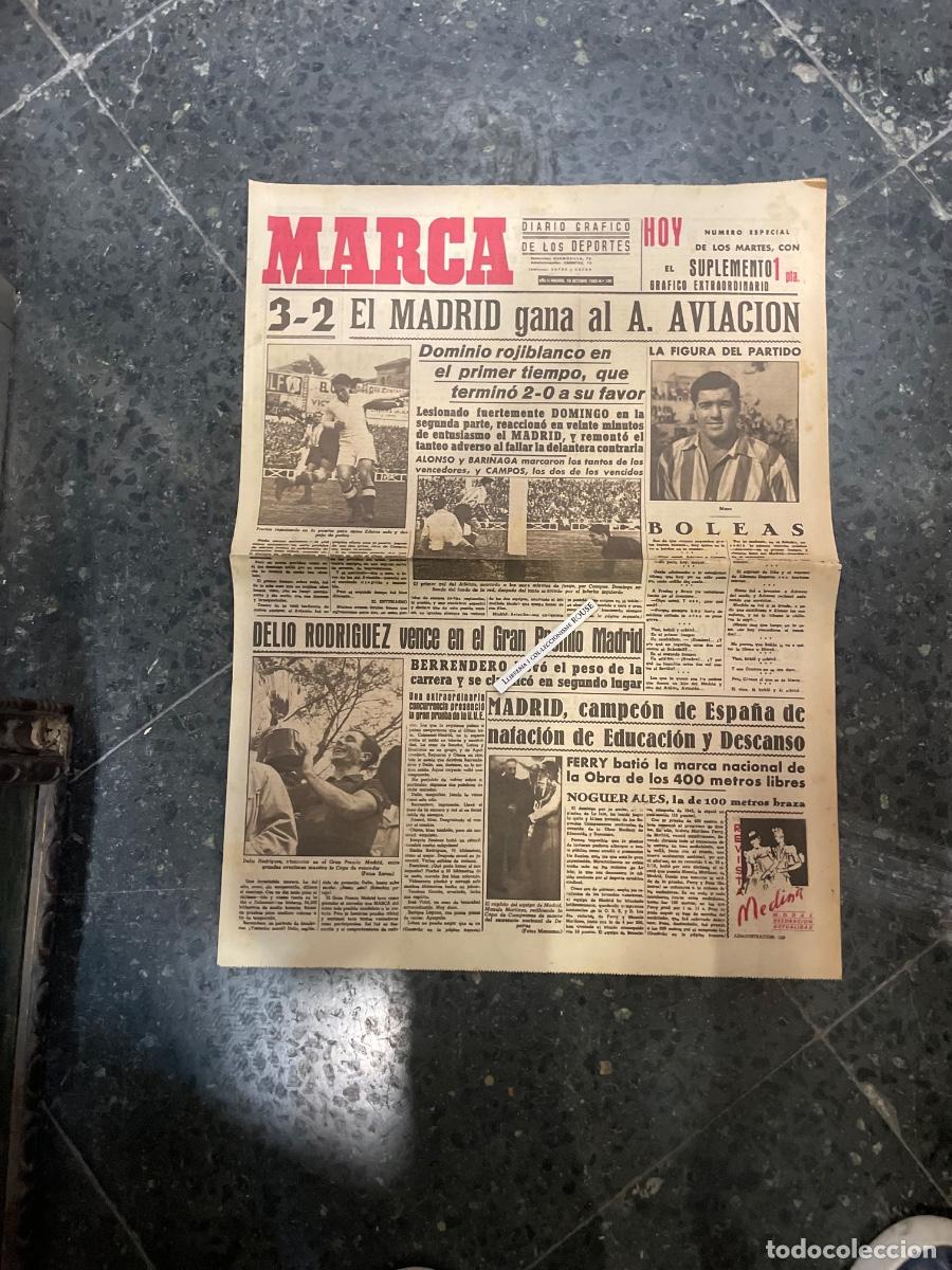 Coleccionismo deportivo: MARCA - DIARIO GRAFICO DE LOS DEPORTES N&ordm; ESPECIAL DE LOS MARTES A&Ntilde;O II - 19 OCTUBRE 1943 N&ordm; 280