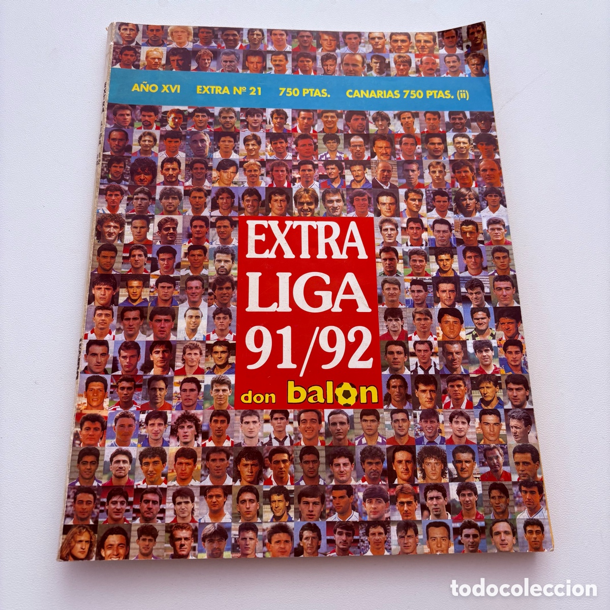 Coleccionismo deportivo: REVISTA DON BALON EXTRA LIGA 91/92 N&ordm; 21