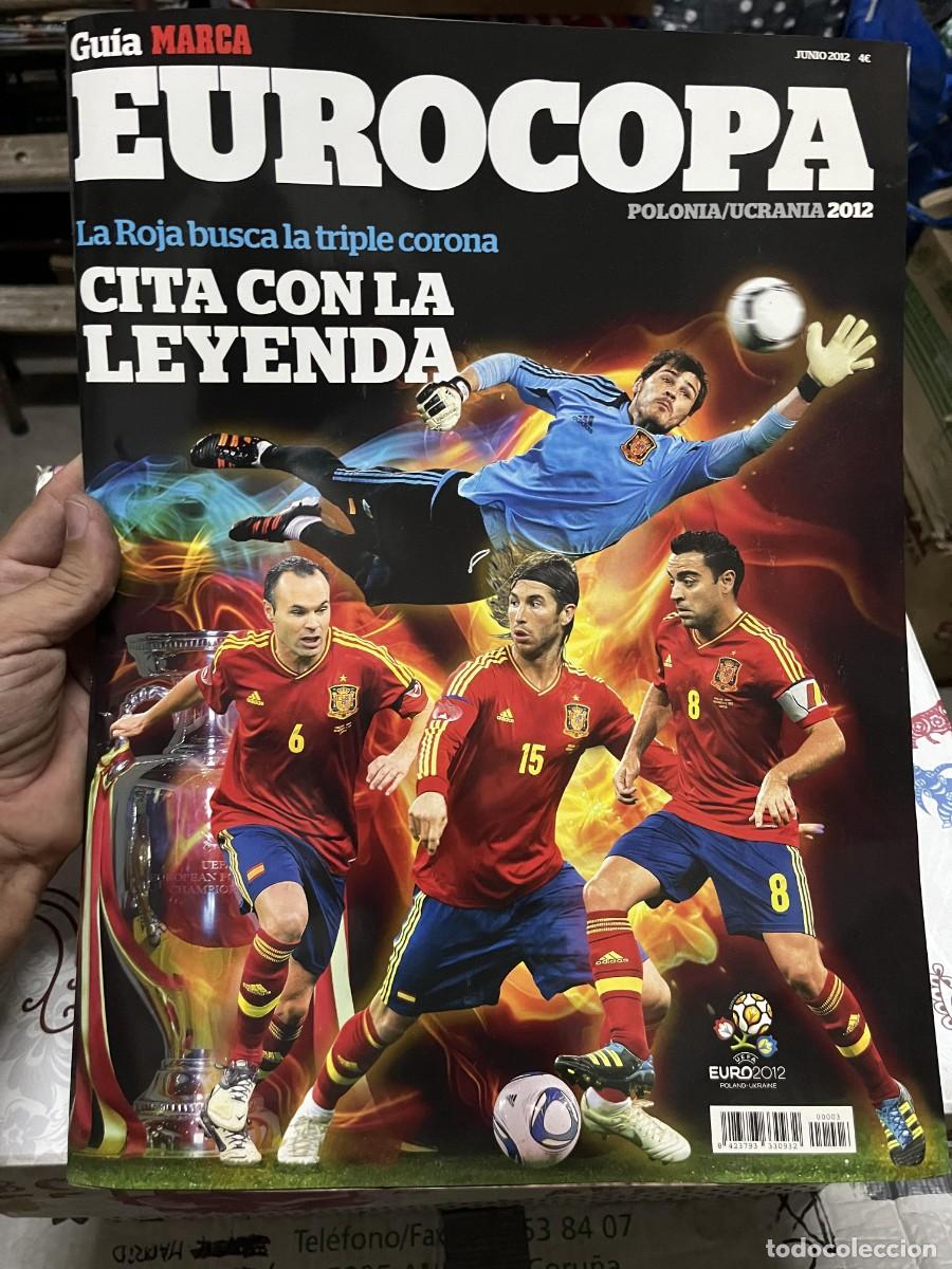 Coleccionismo deportivo: REVISTA GUIA MARCA EURO 12 EUROCOPA POLONIA UCRANIA 2012