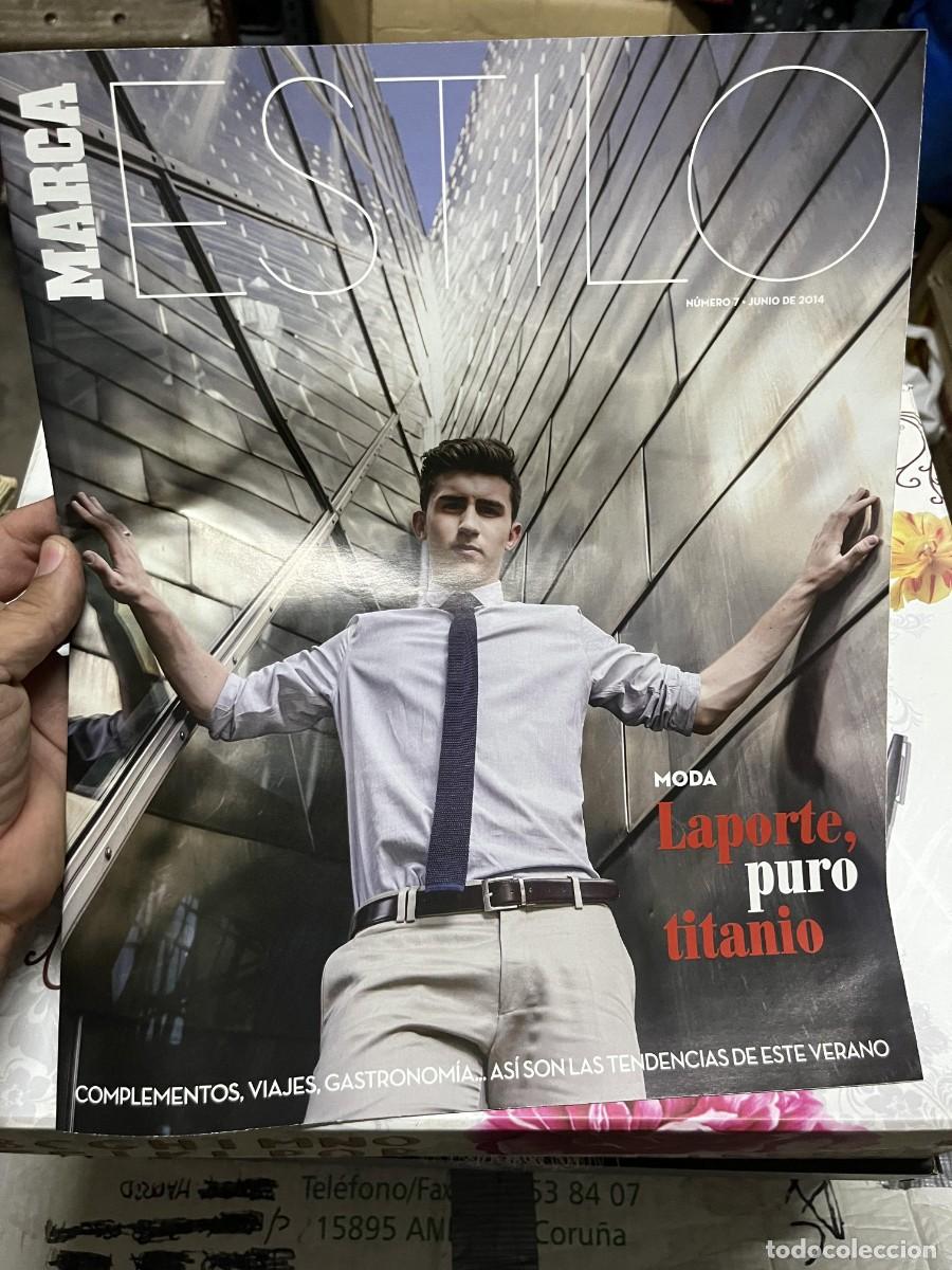 Coleccionismo deportivo: MARCA ESTILO # 7 (JUNIO 2014) AYMERIC LAPORTE JORDI CRUZ