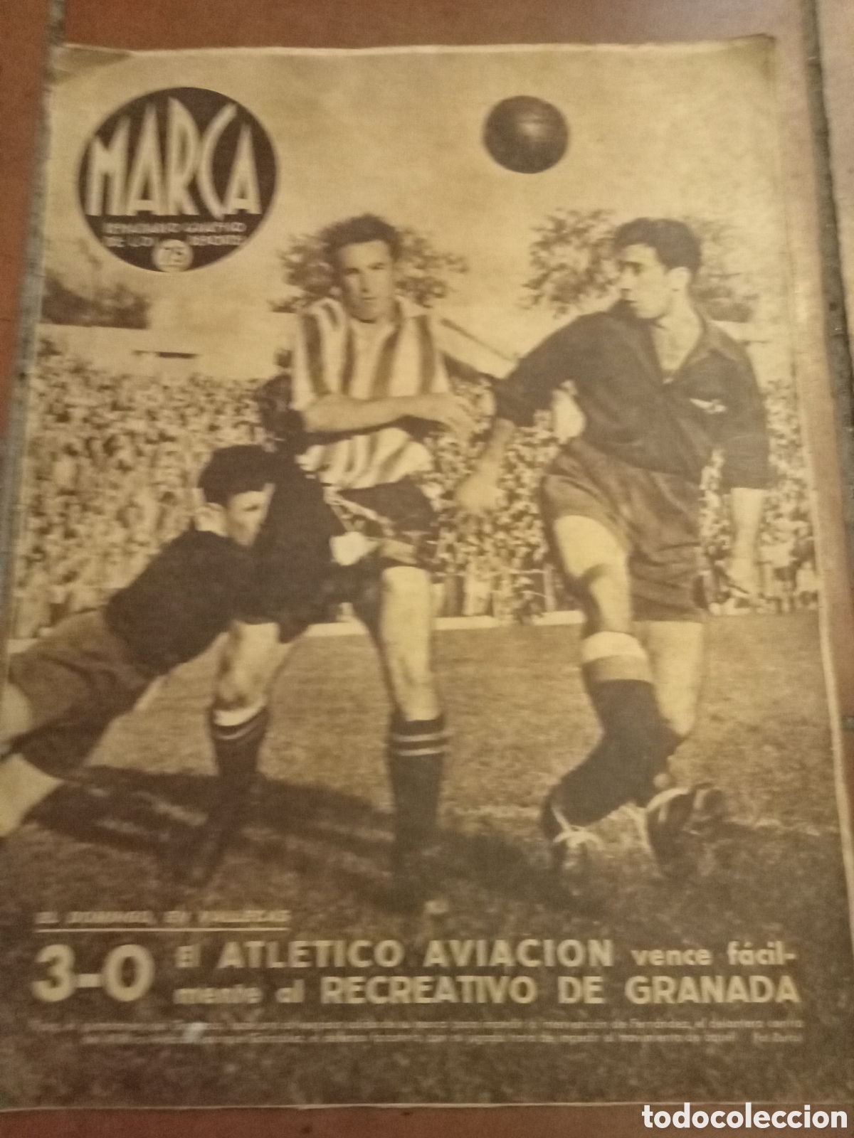 Coleccionismo deportivo: marca semanario grafico de los deportes 28 octubre 1941 n&ordm; 142