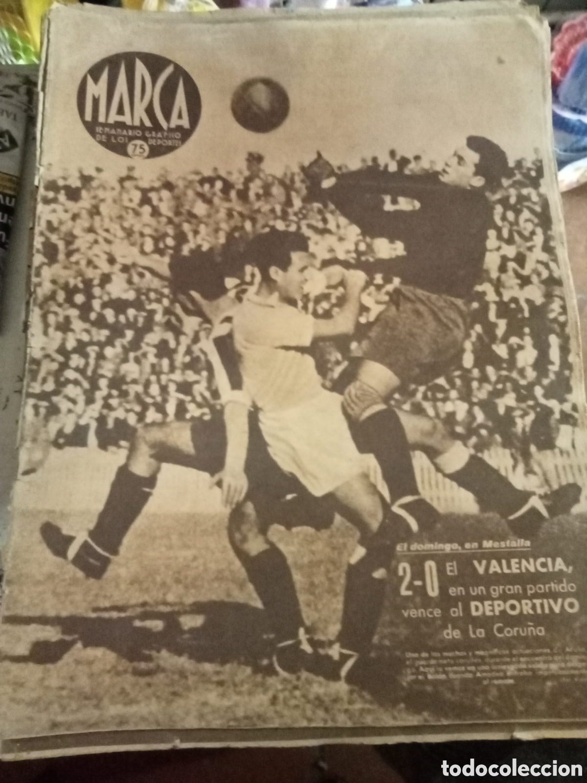 Coleccionismo deportivo: marca semanario grafico de los deportes 4 noviembre 1941 n&ordm; 143
