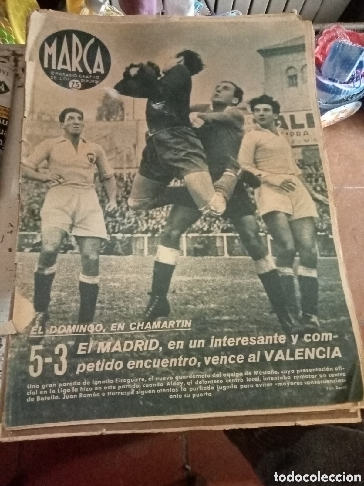 Coleccionismo deportivo: marca semanario grafico de los deportes 23 diciembre 1941 n&ordm; 150