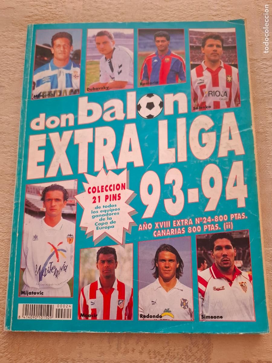 Coleccionismo deportivo: DON BAL&Oacute;N EXTRA LIGA 93/94