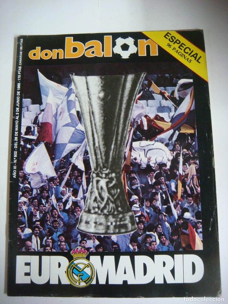 Collectionnisme sportif: REVISTA DE DON BALON A&Ntilde;O 1985 N&ordm;-502-CAJ-REV-N&ordm;-1