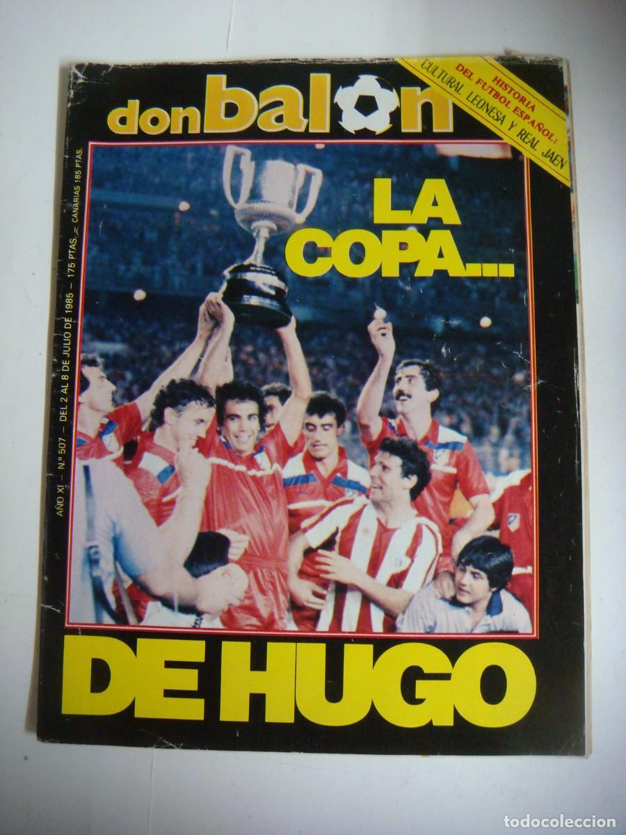 Collectionnisme sportif: REVISTA DE DON BALON A&Ntilde;O 1985 N&ordm;-507-CAJ-REV-N&ordm;-1