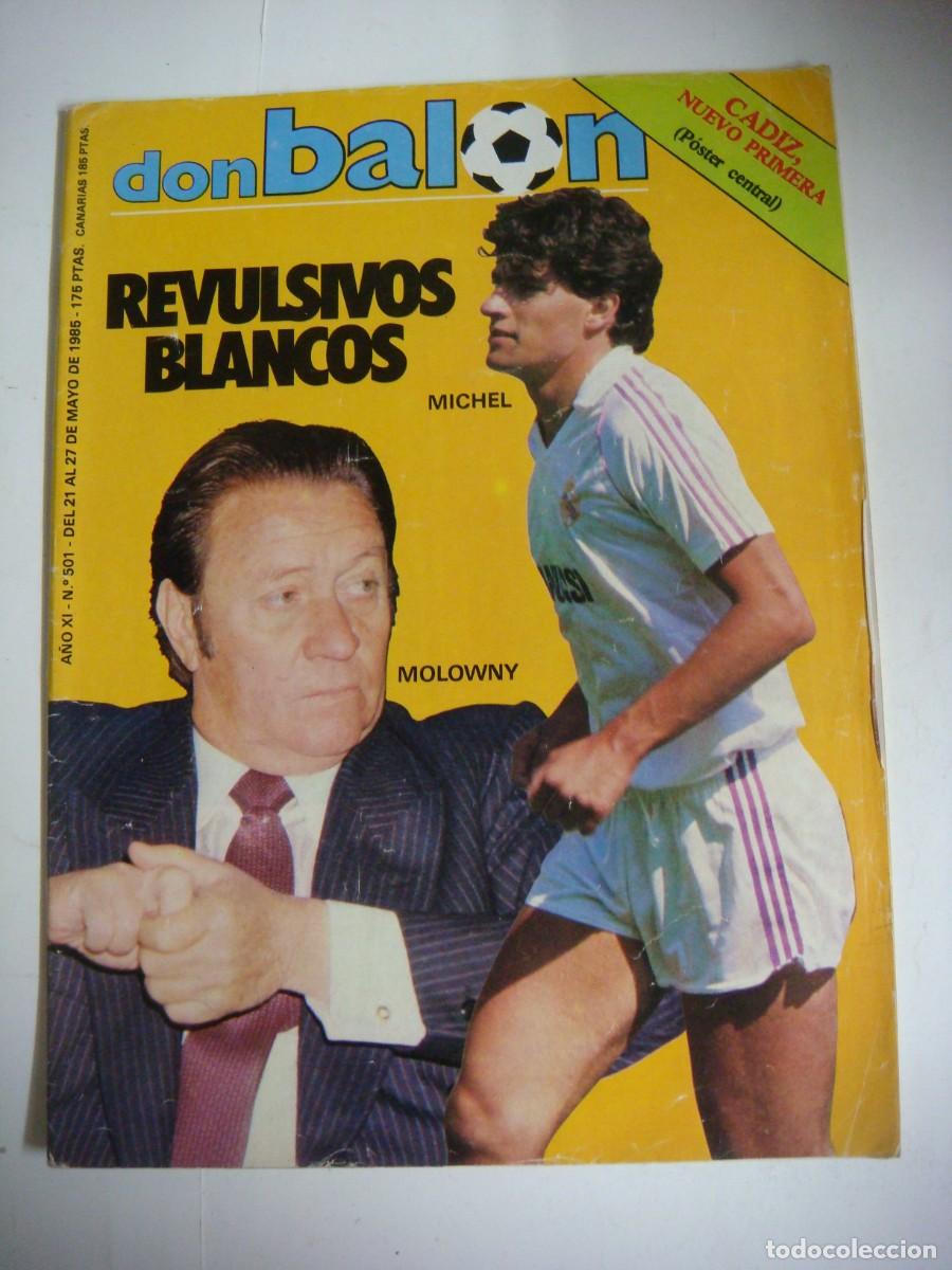 Collectionnisme sportif: REVISTA DE DON BALON A&Ntilde;O 1985 N&ordm;-501-CAJ-REV-N&ordm;-1