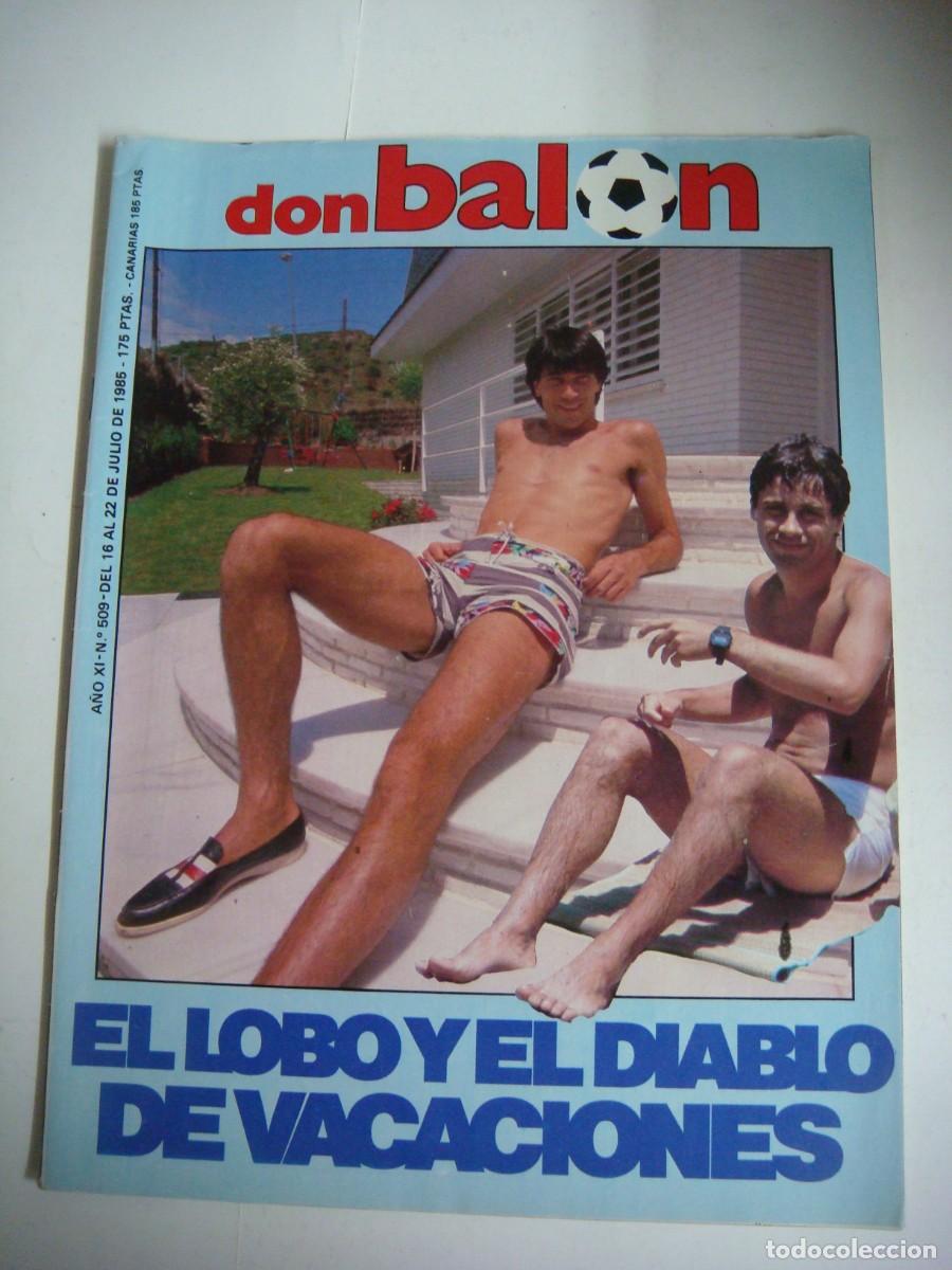 Sammelleidenschaft Sport: REVISTA DE DON BALON A&Ntilde;O 1985 N&ordm;-509-CAJ-REV-N&ordm;-1
