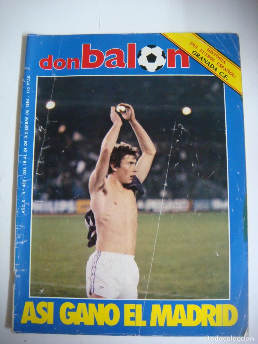 Collectionnisme sportif: REVISTA DE DON BALON A&Ntilde;O 1984 N&ordm;-480-CAJ-REV-N&ordm;-1